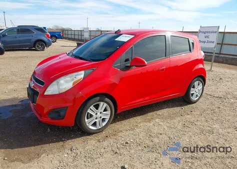 2014 Chevrolet Spark Ls Auto from USA, damaged, VIN KL8CB6S90EC459811